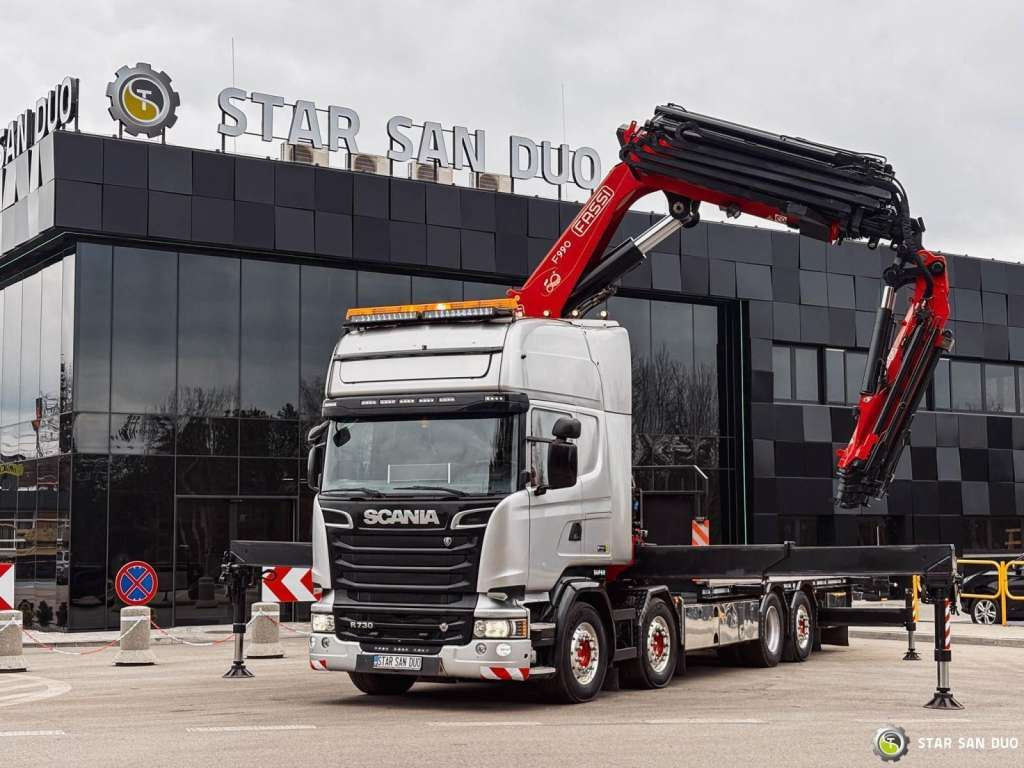 Scania R730 8x2 Fassi F990 Fly Jib 30m Crane Euro 6 - Truk derek: gambar 2 Scania R730 8x2 Fassi F990 Fly Jib 30m Crane Euro 6 - Truk derek: gambar 2