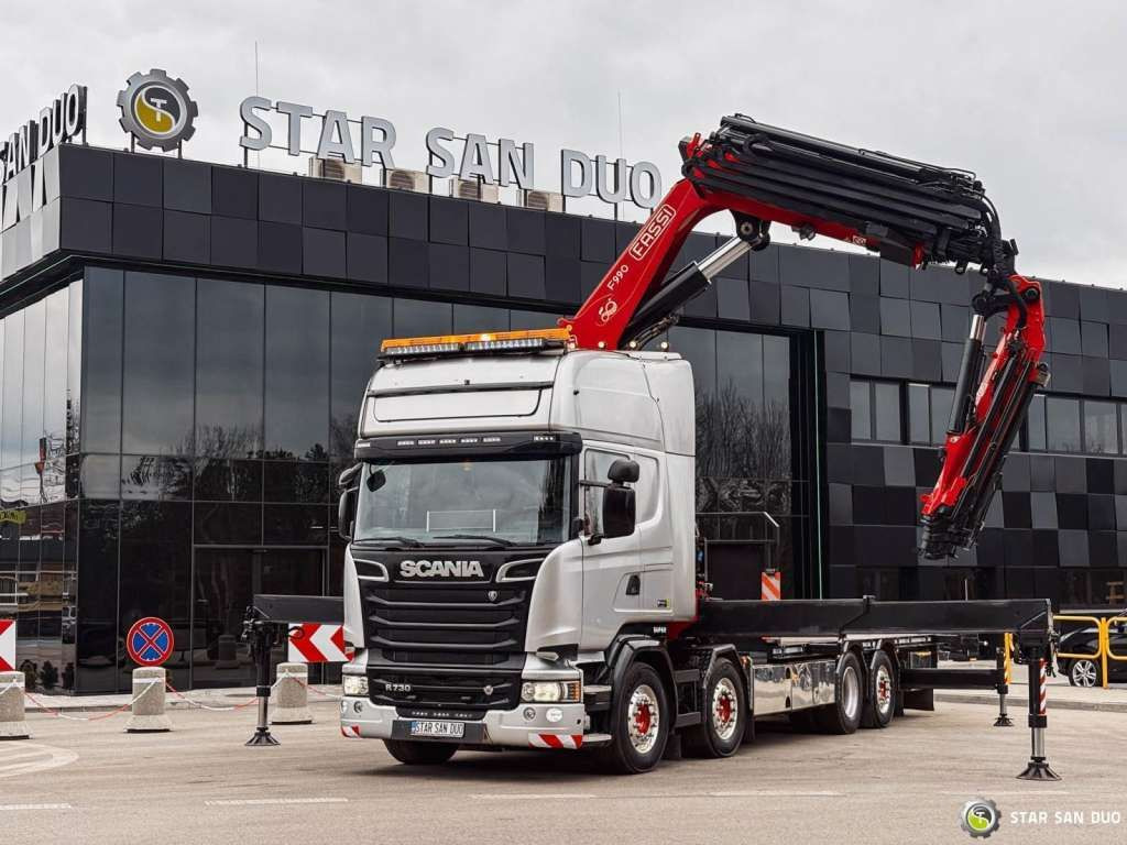 Scania R730 8x2 Fassi F990 Fly Jib 30m Crane Euro 6 - Truk derek: gambar 2 Scania R730 8x2 Fassi F990 Fly Jib 30m Crane Euro 6 - Truk derek: gambar 2