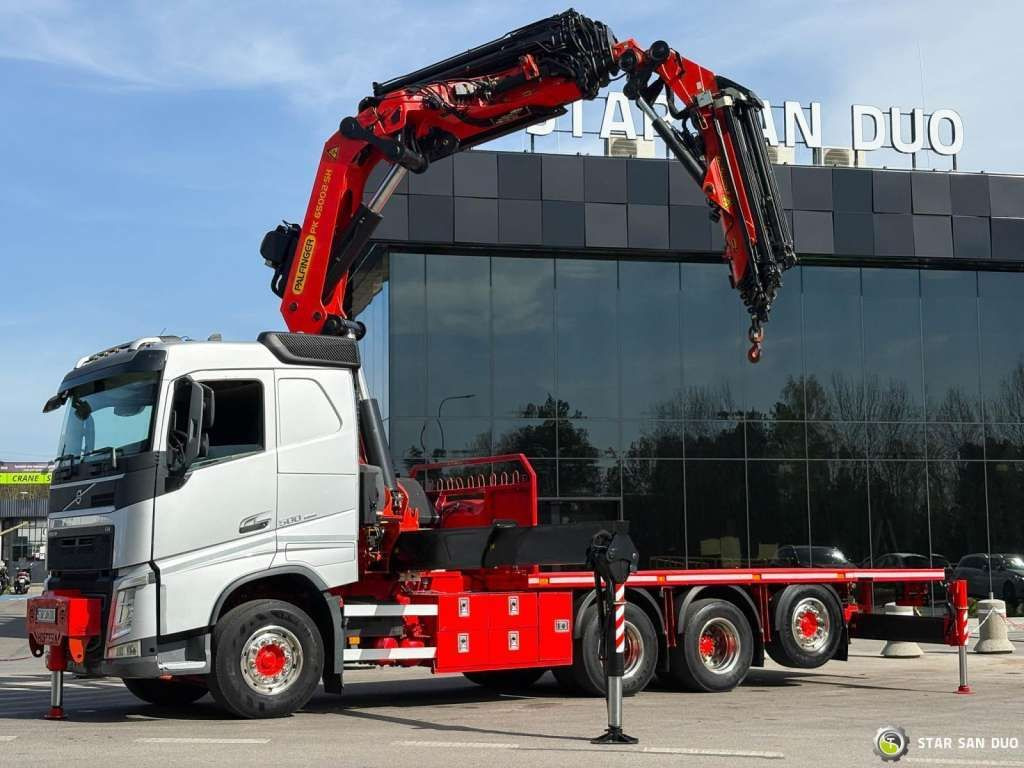 Volvo FH 500 8x4*4 PK65002 Fly JIB Crane 7456 h Winch - Tractor head: gambar 3 Volvo FH 500 8x4*4 PK65002 Fly JIB Crane 7456 h Winch - Tractor head: gambar 3
