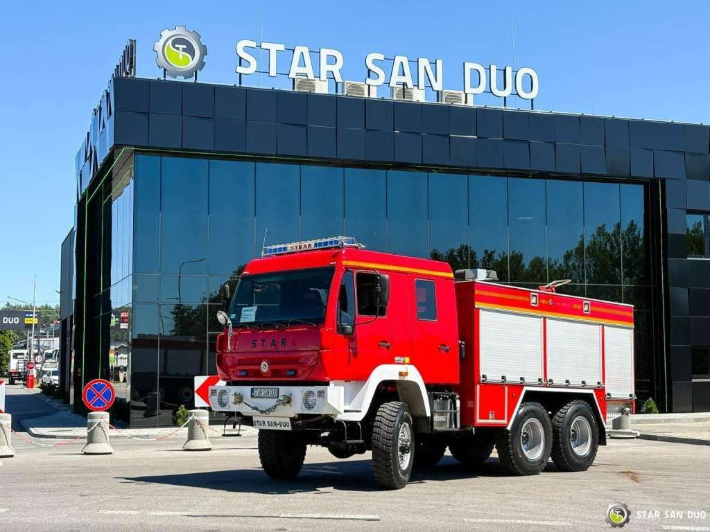 MAN Star 266 MAN 6x6 Fire Truck Feuerwehr - Truk: gambar 1 MAN Star 266 MAN 6x6 Fire Truck Feuerwehr - Truk: gambar 1