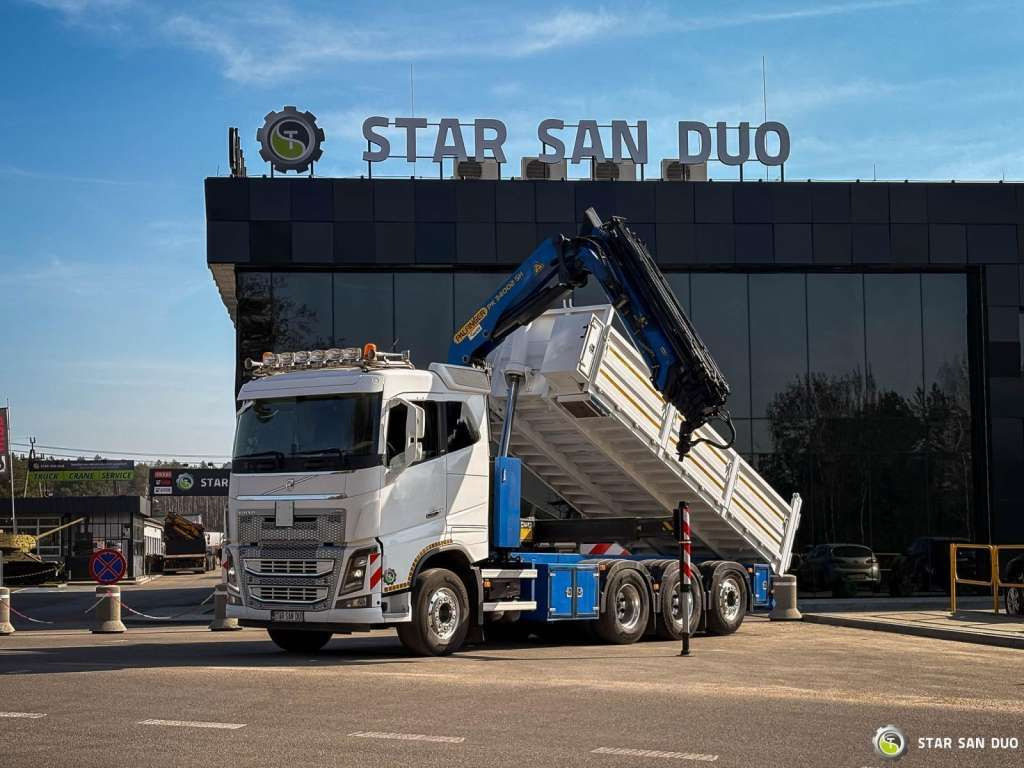 Volvo FH 16.550 8x4 Palfinger PK 34002-SH Crane Kippe - Truk jungkit: gambar 4 Volvo FH 16.550 8x4 Palfinger PK 34002-SH Crane Kippe - Truk jungkit: gambar 4