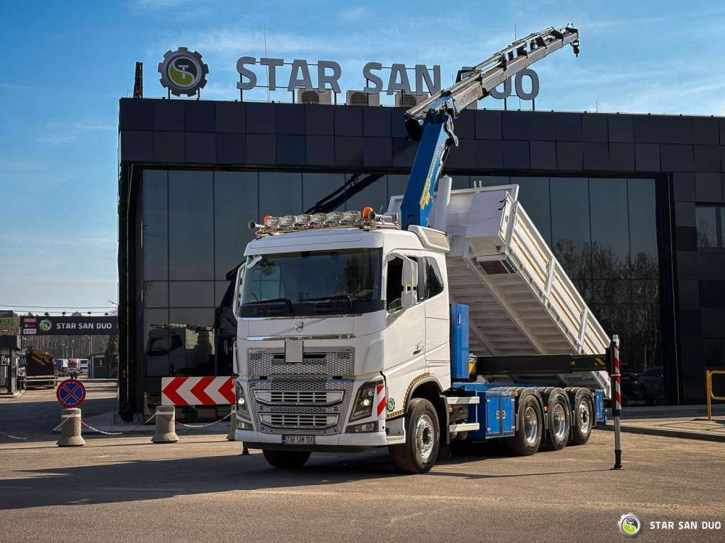 Volvo FH 16.550 8x4 Palfinger PK 34002-SH Crane Kippe - Truk derek: gambar 1 Volvo FH 16.550 8x4 Palfinger PK 34002-SH Crane Kippe - Truk derek: gambar 1