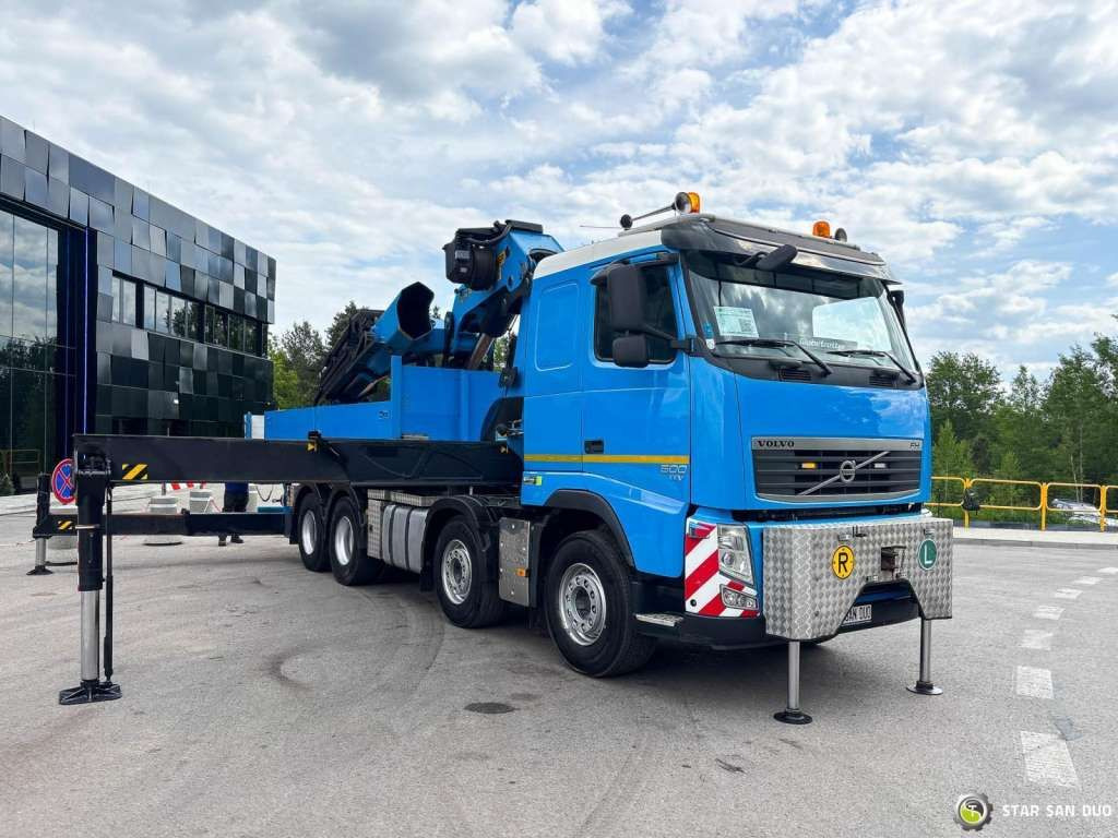 Truk derek Volvo  FH 500 8x4 Palfinger PK 92002 SH Fly Jib Winch: gambar 11