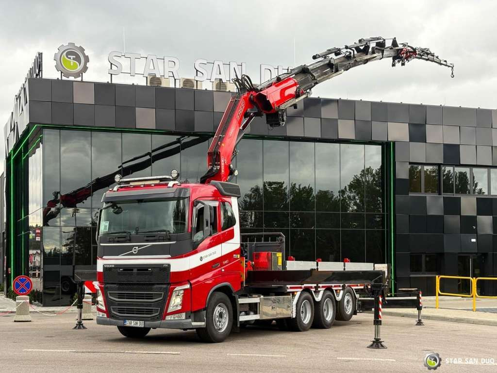 Volvo FH 540 8x4 FASSI F660 HDS Fly Jib Winch - Truk derek: gambar 1 Volvo FH 540 8x4 FASSI F660 HDS Fly Jib Winch - Truk derek: gambar 1