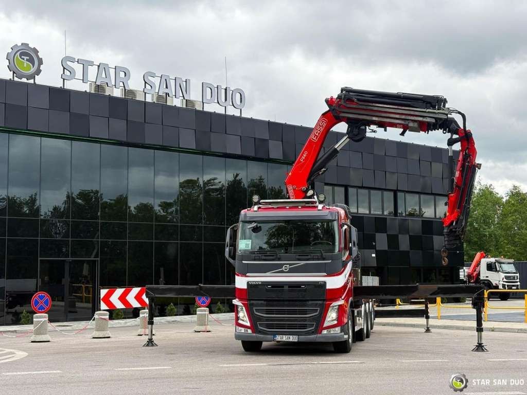 Volvo FH 540 8x4 FASSI F660 HDS Fly Jib Winch - Truk derek: gambar 4 Volvo FH 540 8x4 FASSI F660 HDS Fly Jib Winch - Truk derek: gambar 4