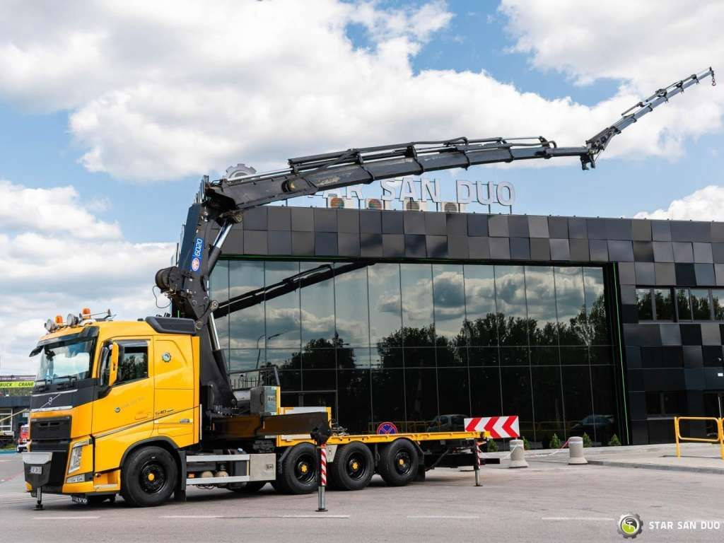 Volvo FH 540 8x4 HMF 6020 Fly Jib Winch - Truk derek: gambar 4 Volvo FH 540 8x4 HMF 6020 Fly Jib Winch - Truk derek: gambar 4
