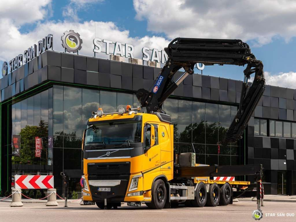 Volvo FH 540 8x4 HMF 6020 Fly Jib Winch - Truk derek: gambar 5 Volvo FH 540 8x4 HMF 6020 Fly Jib Winch - Truk derek: gambar 5