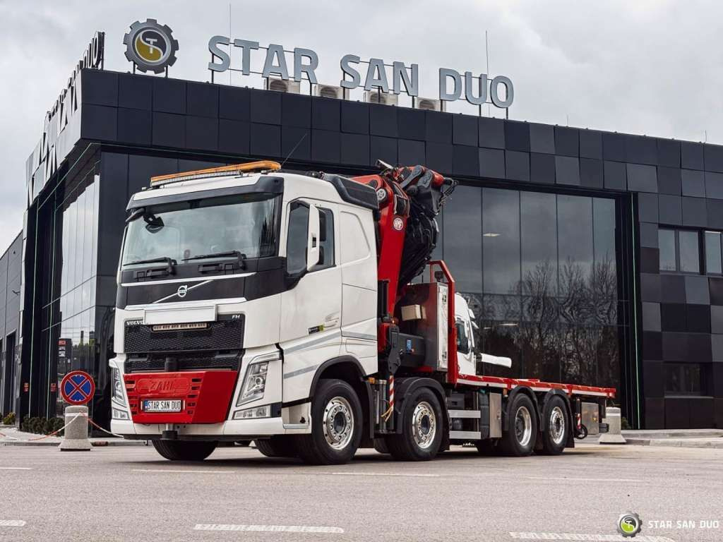 Volvo FH 550 8x2 HMF 8520 FLY JIB Winch Crane Euro 6 - Truk derek: gambar 4 Volvo FH 550 8x2 HMF 8520 FLY JIB Winch Crane Euro 6 - Truk derek: gambar 4