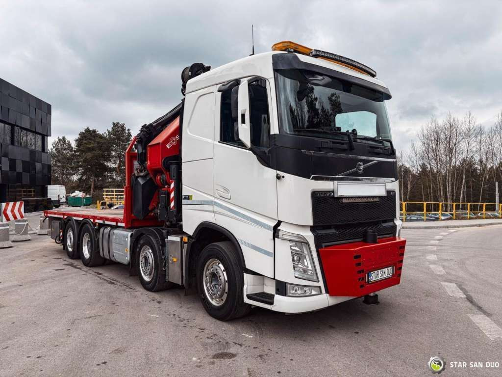 Volvo FH 550 8x2 HMF 8520 FLY JIB Winch Crane Euro 6 - Truk derek: gambar 5 Volvo FH 550 8x2 HMF 8520 FLY JIB Winch Crane Euro 6 - Truk derek: gambar 5