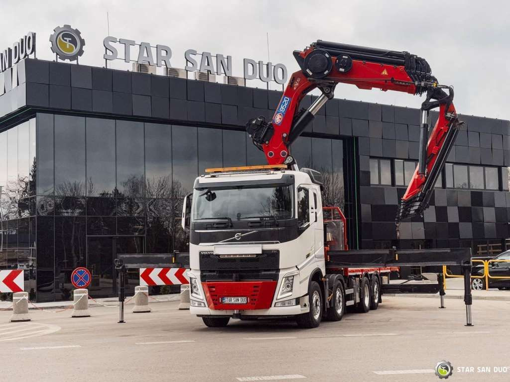 Volvo FH 550 8x2 HMF 8520 FLY JIB Winch Crane Euro 6 - Truk derek: gambar 2 Volvo FH 550 8x2 HMF 8520 FLY JIB Winch Crane Euro 6 - Truk derek: gambar 2