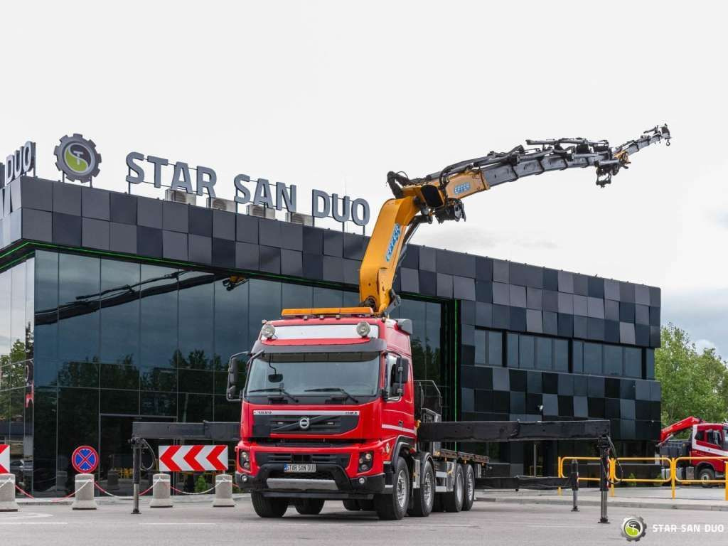 Volvo FMX 500 8x2 Effer 585 Fly Jib Winch Crane Kran - Truk derek: gambar 2 Volvo FMX 500 8x2 Effer 585 Fly Jib Winch Crane Kran - Truk derek: gambar 2