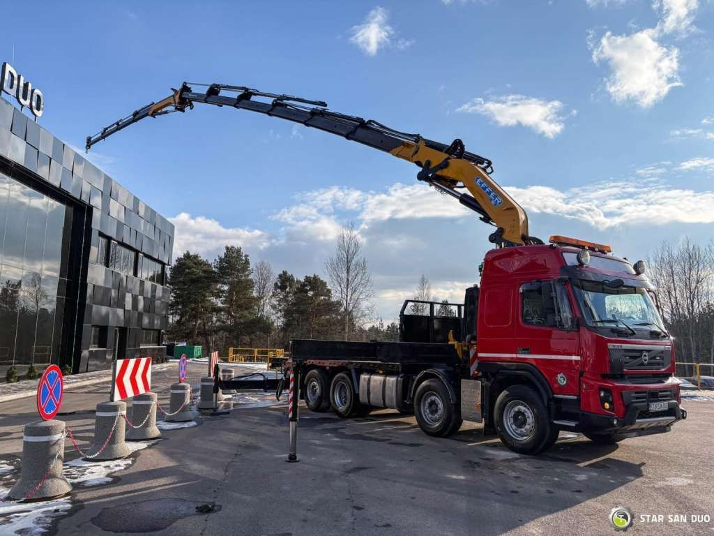 Volvo FMX 500 8x2 Effer 585 Fly Jib Winch Crane Kran Volvo FMX 500 8x2 Effer 585 Fly Jib Winch Crane Kran - Truk derek, Truk flatbed: gambar 5 Volvo FMX 500 8x2 Effer 585 Fly Jib Winch Crane Kran Volvo FMX 500 8x2 Effer 585 Fly Jib Winch Crane Kran - Truk derek, Truk flatbed: gambar 5