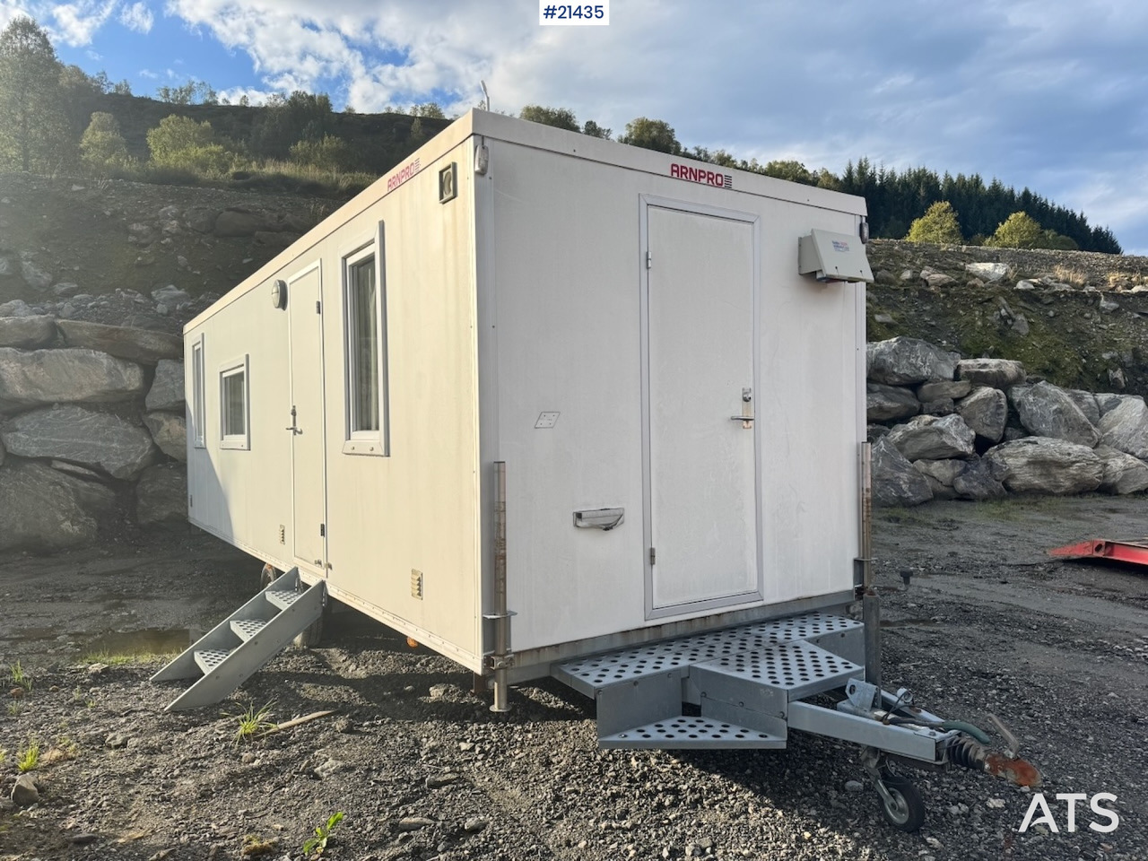 Arnpro Brakke - Kontainer konstruksi, Trailer: gambar 1 Arnpro Brakke - Kontainer konstruksi, Trailer: gambar 1