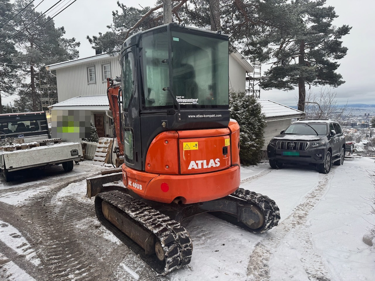 Atlas AC40U - Ekskavator: gambar 3 Atlas AC40U - Ekskavator: gambar 3