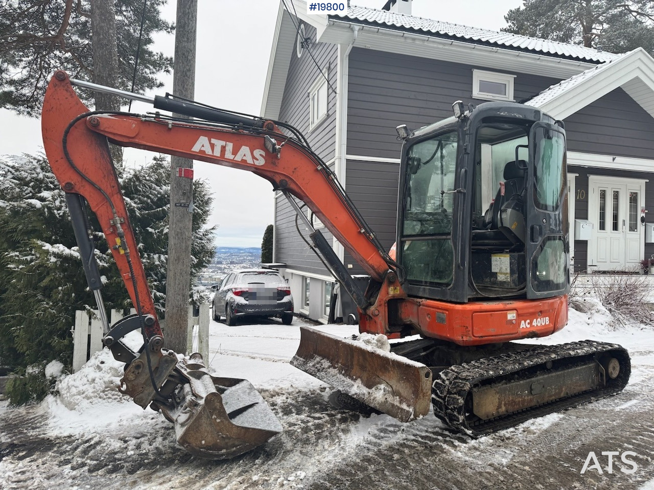 Atlas AC40U - Ekskavator: gambar 1 Atlas AC40U - Ekskavator: gambar 1