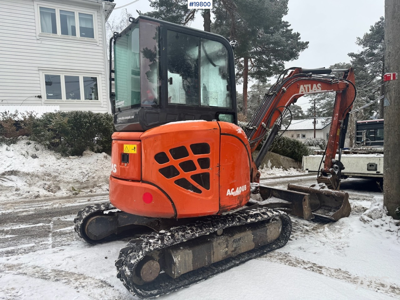 Atlas AC40U - Ekskavator: gambar 4 Atlas AC40U - Ekskavator: gambar 4