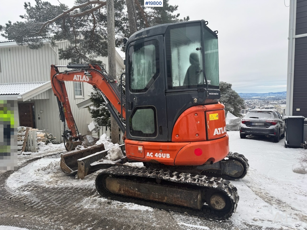 Atlas AC40U - Ekskavator: gambar 2 Atlas AC40U - Ekskavator: gambar 2