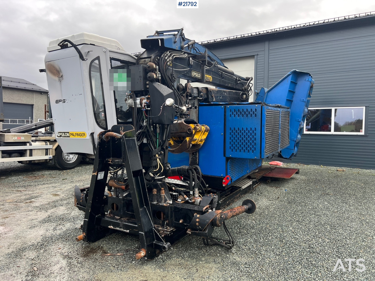 Bruks 806st Bio tre kverner m/ Epsilon palfinger m120l97 tømmerkrane - Pemotong kayu: gambar 2 Bruks 806st Bio tre kverner m/ Epsilon palfinger m120l97 tømmerkrane - Pemotong kayu: gambar 2