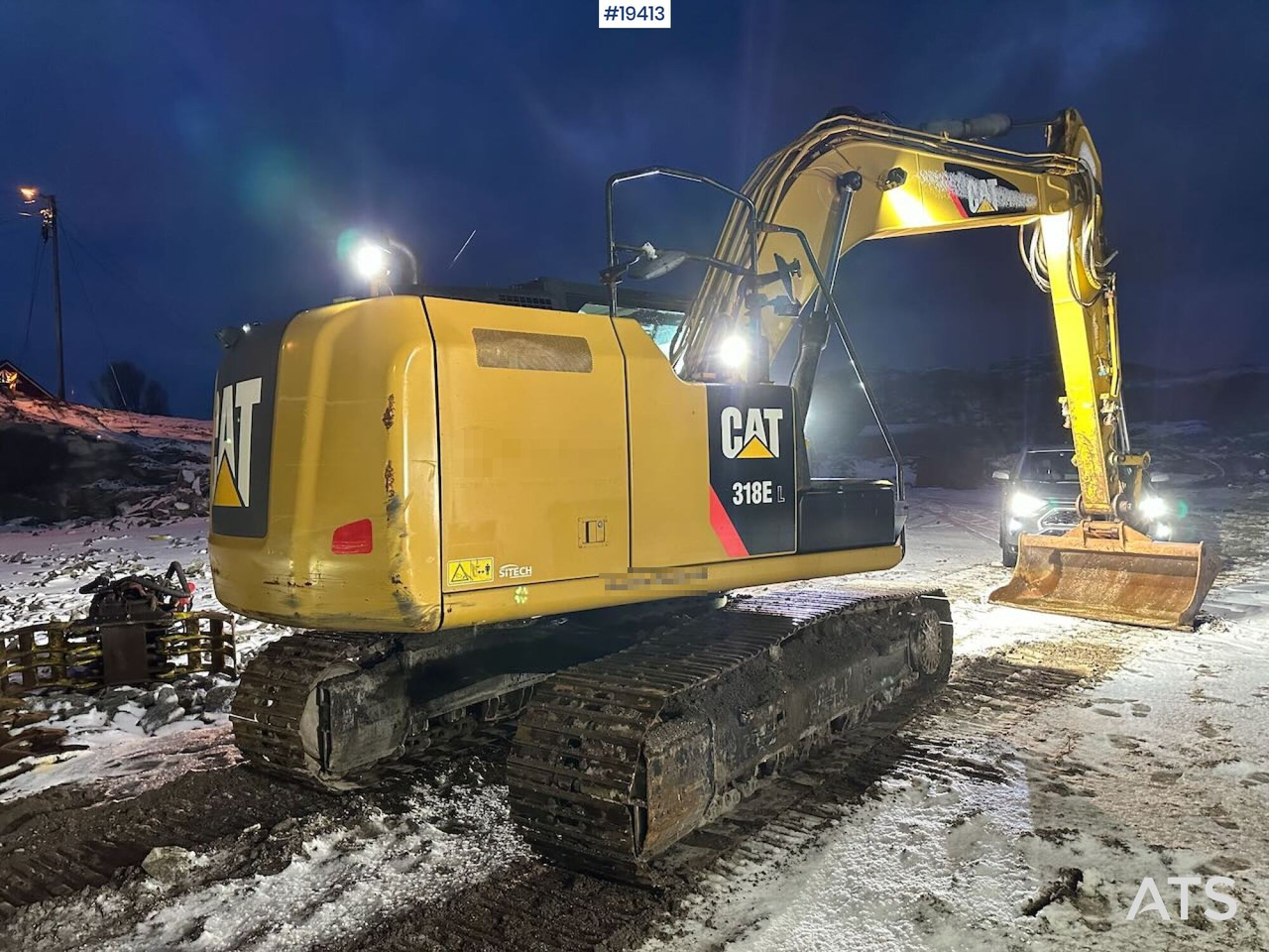 CAT 318EL crawler excavator w/ Cleaning bucket, tooth bucket and rototilt. WATCH VIDEO. - Ekskavator: gambar 5 CAT 318EL crawler excavator w/ Cleaning bucket, tooth bucket and rototilt. WATCH VIDEO. - Ekskavator: gambar 5