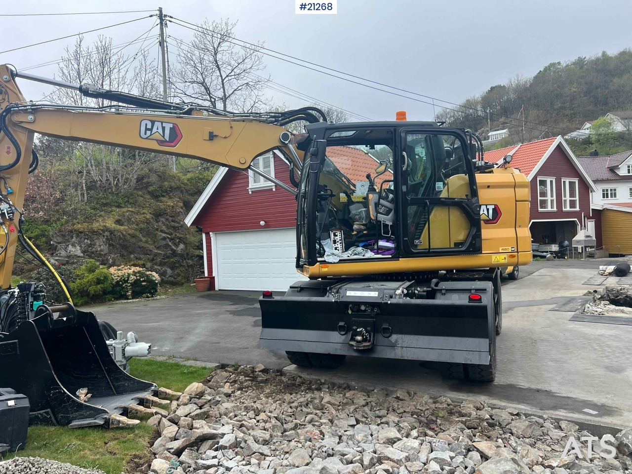 CAT M315 Hjulmaskin m/ graveskuffe, rotortilt, pusseskuffe - Ekskavator roda: gambar 1 CAT M315 Hjulmaskin m/ graveskuffe, rotortilt, pusseskuffe - Ekskavator roda: gambar 1