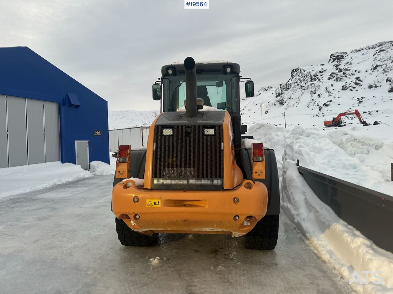 Case 721E hjullaster m/ snøskuffe og grusskuffe. Ny vekt og 2 sett dekk. SE VIDEO - Wheel loader: gambar 5 Case 721E hjullaster m/ snøskuffe og grusskuffe. Ny vekt og 2 sett dekk. SE VIDEO - Wheel loader: gambar 5