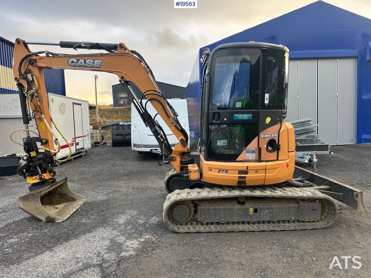 Case CX50B gravemaskin m/ rototilt, hammer, klype og 3 skuffer. Lavt timetall! - Ekskavator: gambar 4 Case CX50B gravemaskin m/ rototilt, hammer, klype og 3 skuffer. Lavt timetall! - Ekskavator: gambar 4