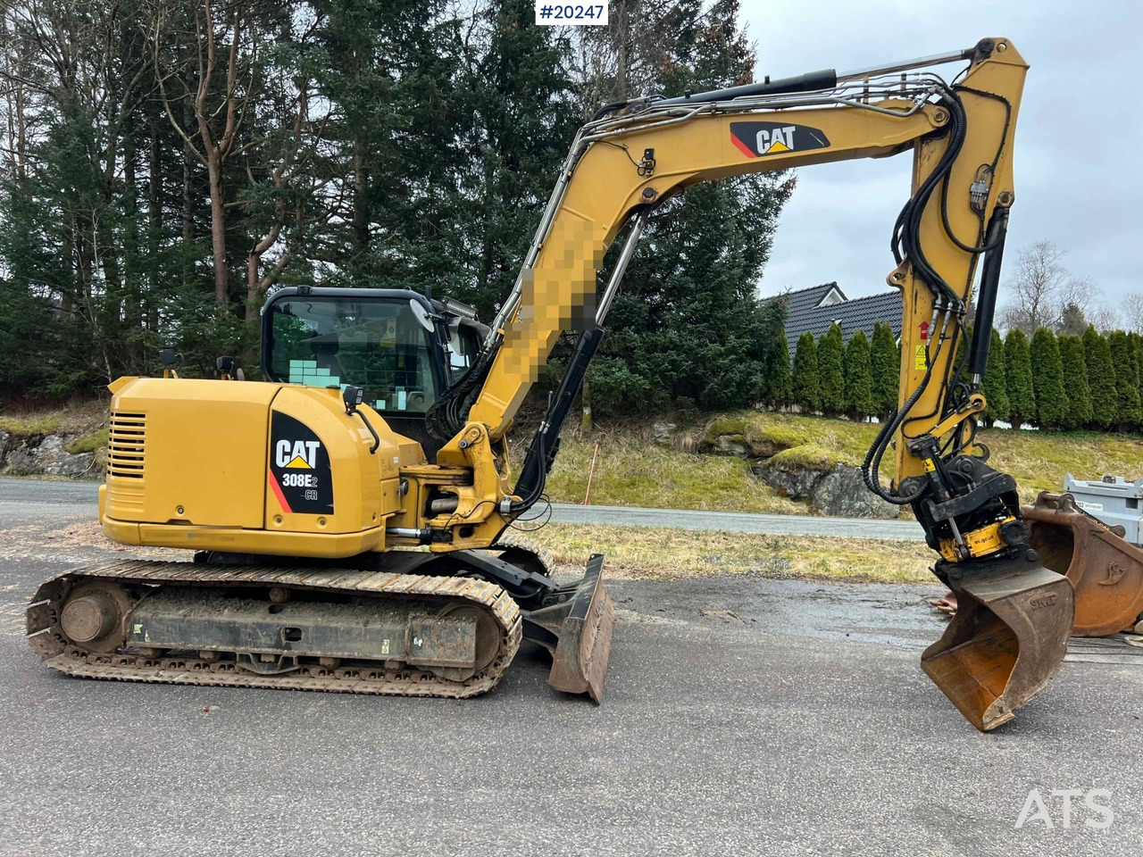 Caterpillar 308 - Ekskavator: gambar 3 Caterpillar 308 - Ekskavator: gambar 3