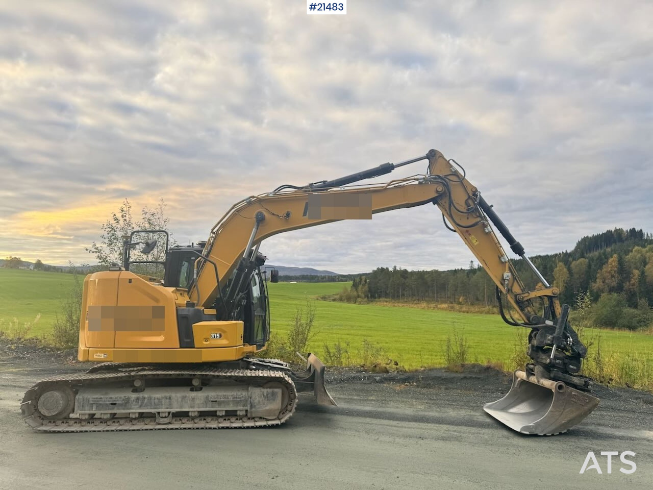 Caterpillar 315 - Ekskavator perayap: gambar 1 Caterpillar 315 - Ekskavator perayap: gambar 1