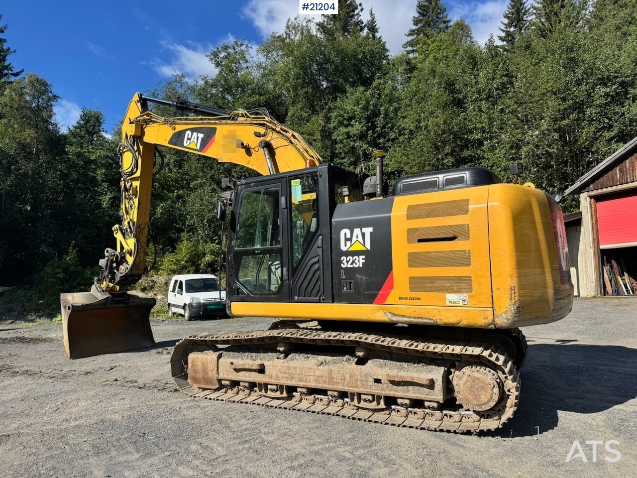 Caterpillar 323FL - Ekskavator perayap: gambar 4 Caterpillar 323FL - Ekskavator perayap: gambar 4