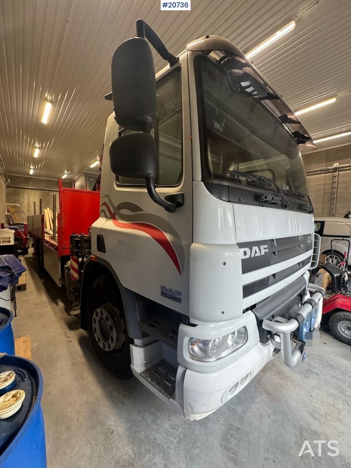 DAF CF75.250 - Truk flatbed, Truk derek: gambar 4 DAF CF75.250 - Truk flatbed, Truk derek: gambar 4