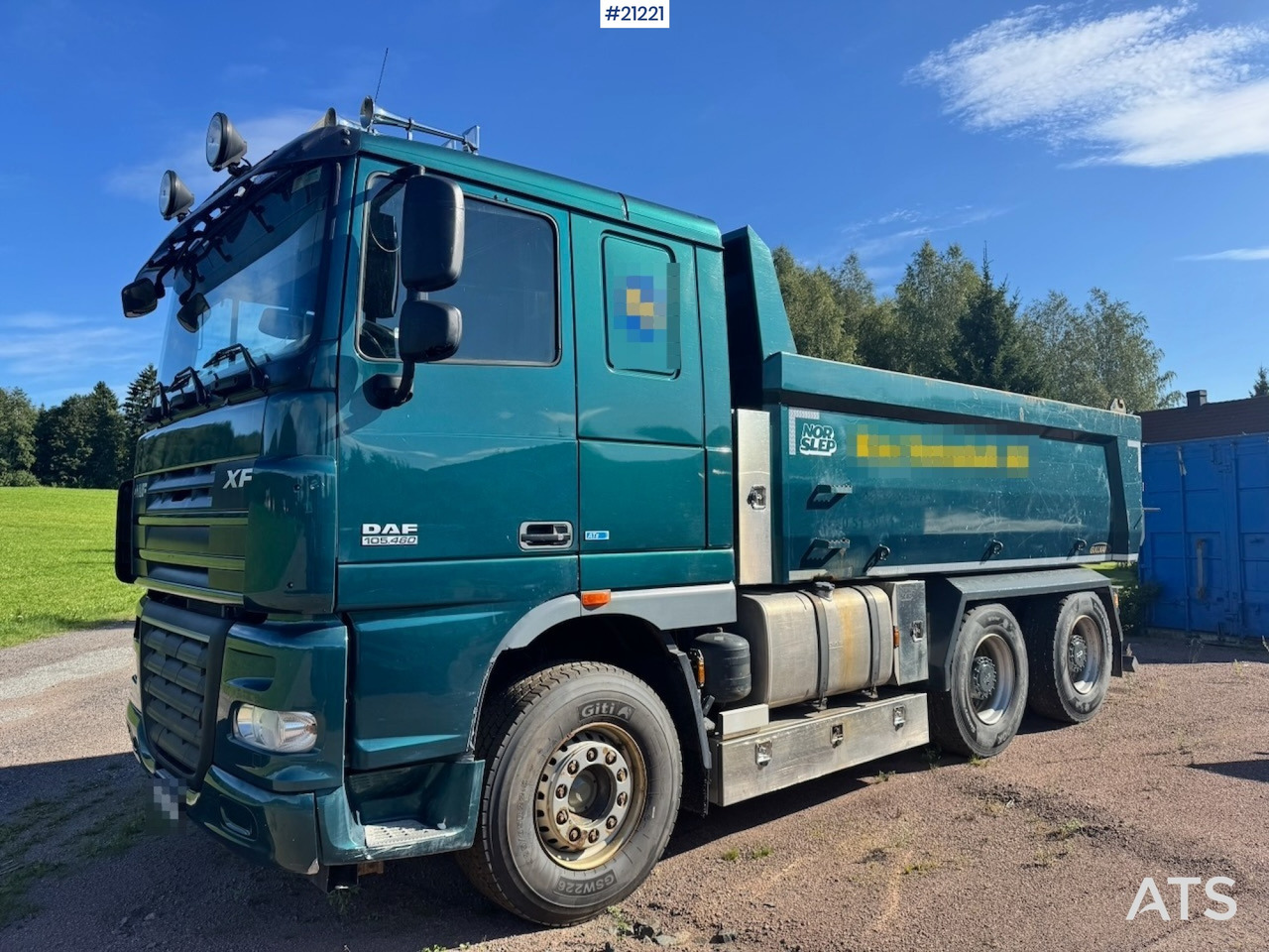 DAF XF 105.460 - Truk jungkit: gambar 2 DAF XF 105.460 - Truk jungkit: gambar 2
