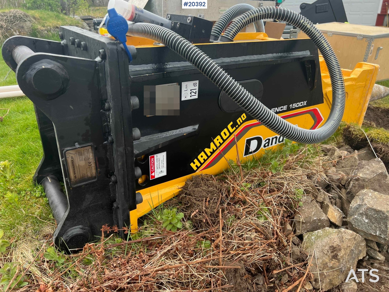 Danda D&A150DX pigg hammer (1231 kg ) m/ s60 feste - Palu hidrolik: gambar 4 Danda D&A150DX pigg hammer (1231 kg ) m/ s60 feste - Palu hidrolik: gambar 4