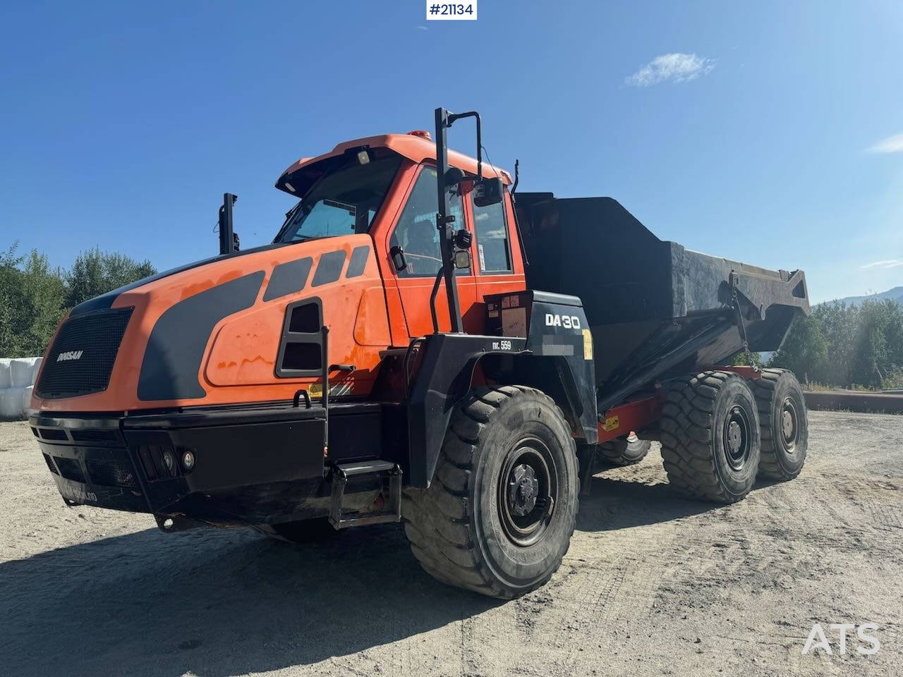 Doosan DA 30 - Tempat sampah artikulasi: gambar 1 Doosan DA 30 - Tempat sampah artikulasi: gambar 1