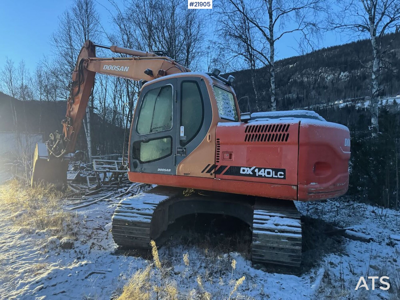 Doosan DX140LC - Ekskavator perayap: gambar 4 Doosan DX140LC - Ekskavator perayap: gambar 4