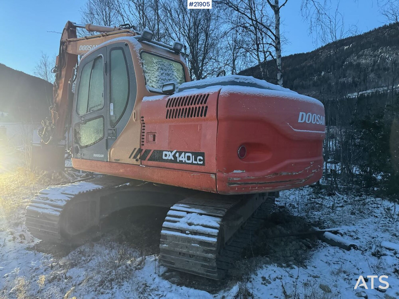 Doosan DX140LC - Ekskavator perayap: gambar 5 Doosan DX140LC - Ekskavator perayap: gambar 5