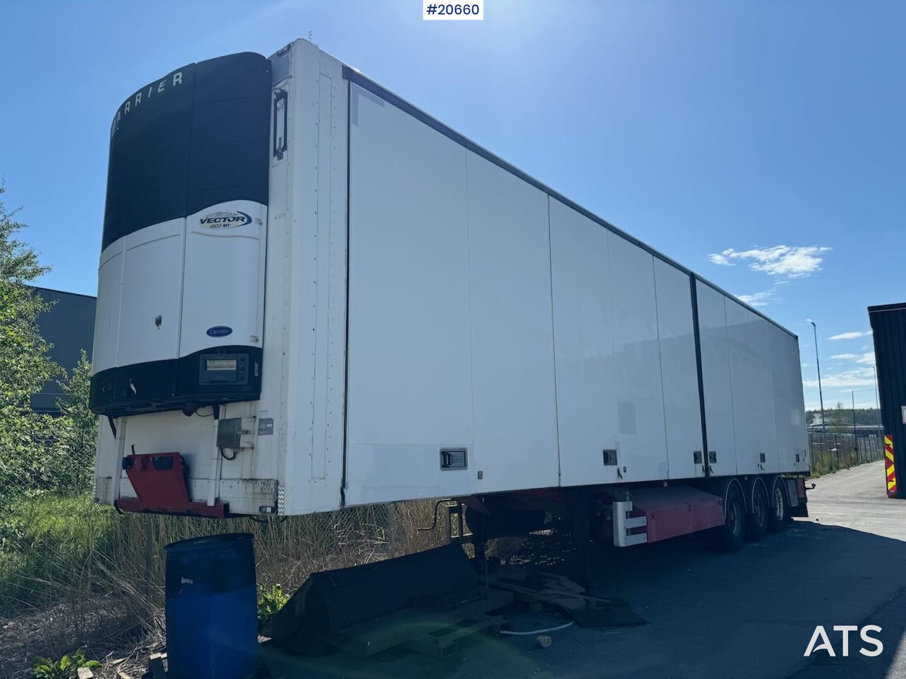 Ekeri Skapsemi m/ full sideåpning og Carrier aggregat - Semi-trailer berpendingin: gambar 2 Ekeri Skapsemi m/ full sideåpning og Carrier aggregat - Semi-trailer berpendingin: gambar 2
