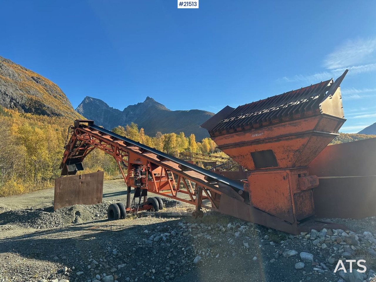 Finlay Finlay Hydrascreen sikteverk m/ matekasse - Screener: gambar 3 Finlay Finlay Hydrascreen sikteverk m/ matekasse - Screener: gambar 3