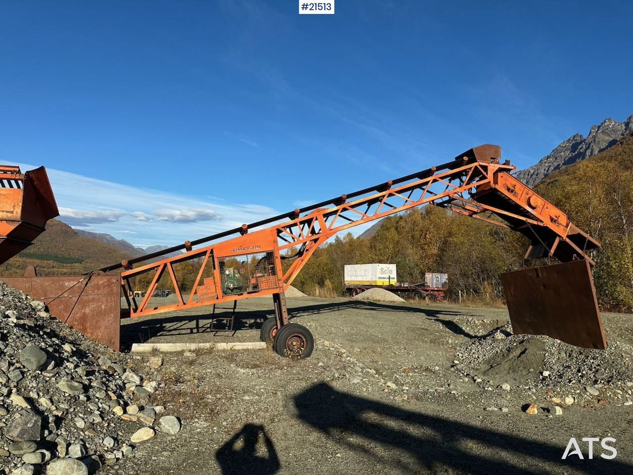 Finlay Finlay Hydrascreen sikteverk m/ matekasse - Screener: gambar 4 Finlay Finlay Hydrascreen sikteverk m/ matekasse - Screener: gambar 4