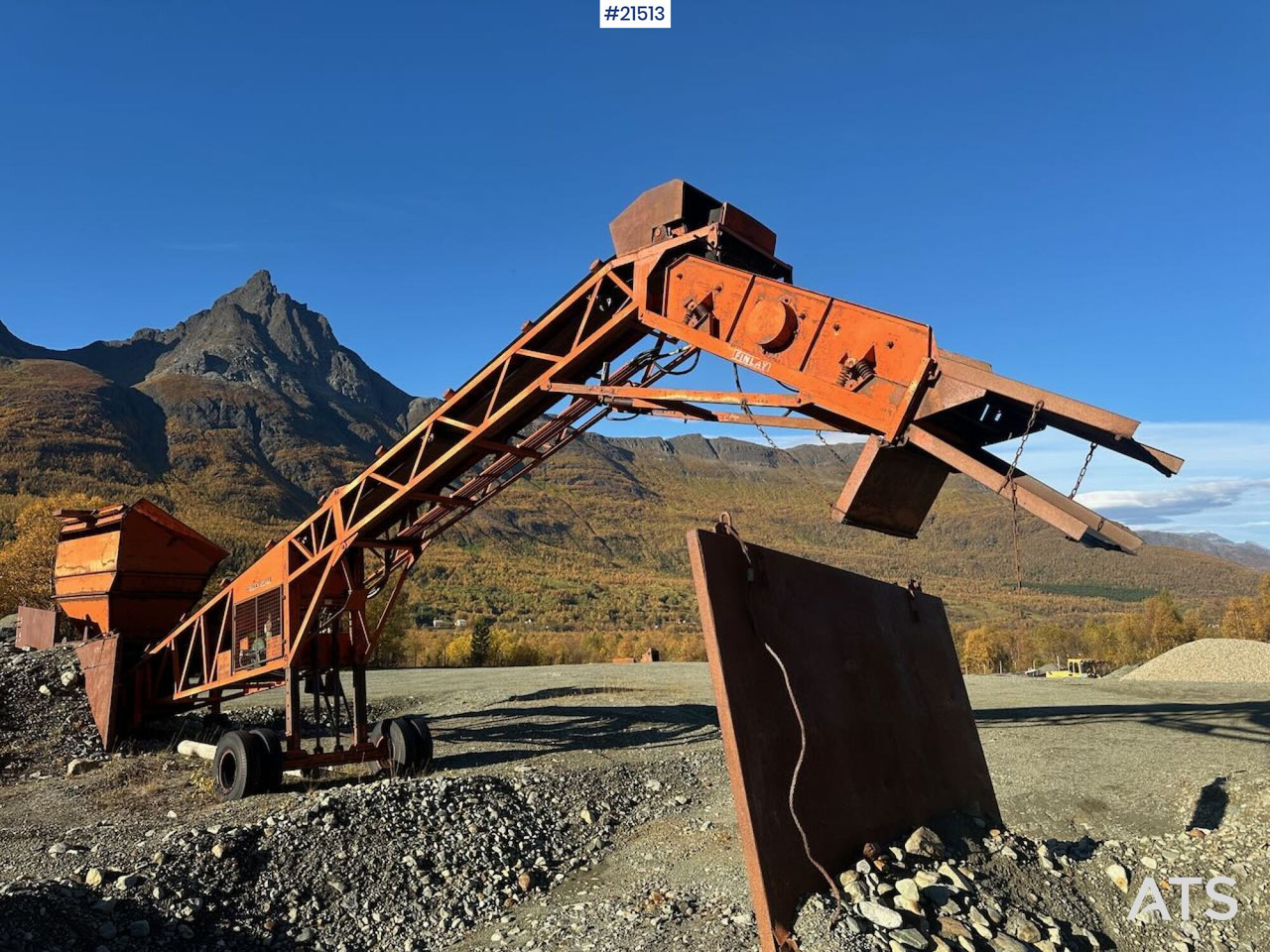 Finlay Finlay Hydrascreen sikteverk m/ matekasse - Screener: gambar 5 Finlay Finlay Hydrascreen sikteverk m/ matekasse - Screener: gambar 5