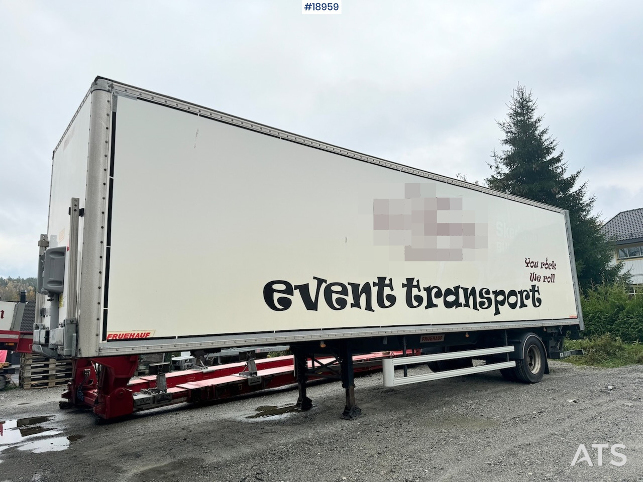 Fruehauf citysemi - Semi-trailer kotak tertutup: gambar 2 Fruehauf citysemi - Semi-trailer kotak tertutup: gambar 2