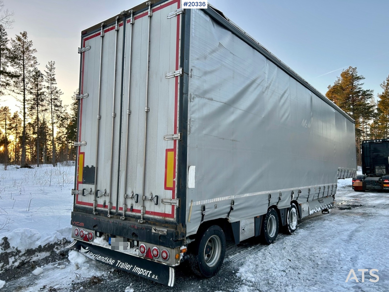 HRD Jumbo tralle med bredding - Semi-trailer kotak tertutup: gambar 5 HRD Jumbo tralle med bredding - Semi-trailer kotak tertutup: gambar 5