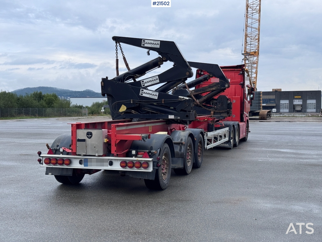 Hammar 195 S Sidelaster - Semi-trailer sasis: gambar 2 Hammar 195 S Sidelaster - Semi-trailer sasis: gambar 2