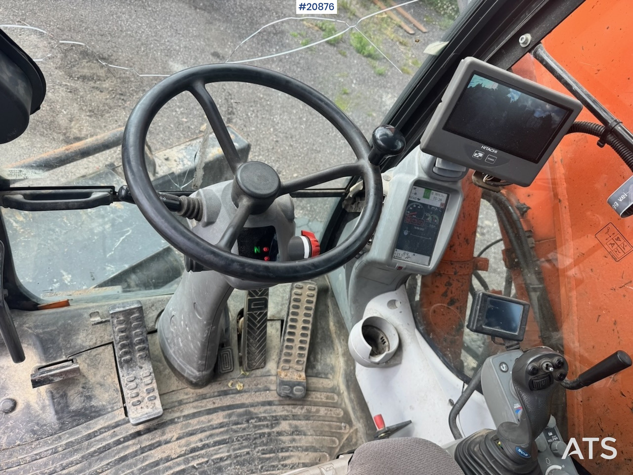 Ekskavator roda Hitachi ZX140W-5B: gambar 27