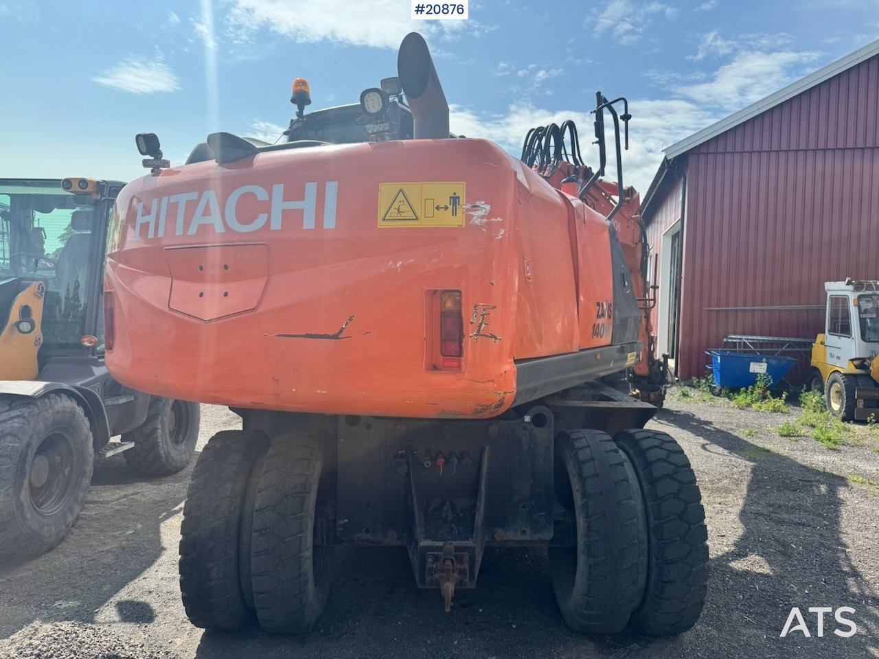 Ekskavator roda Hitachi ZX140W-5B: gambar 6