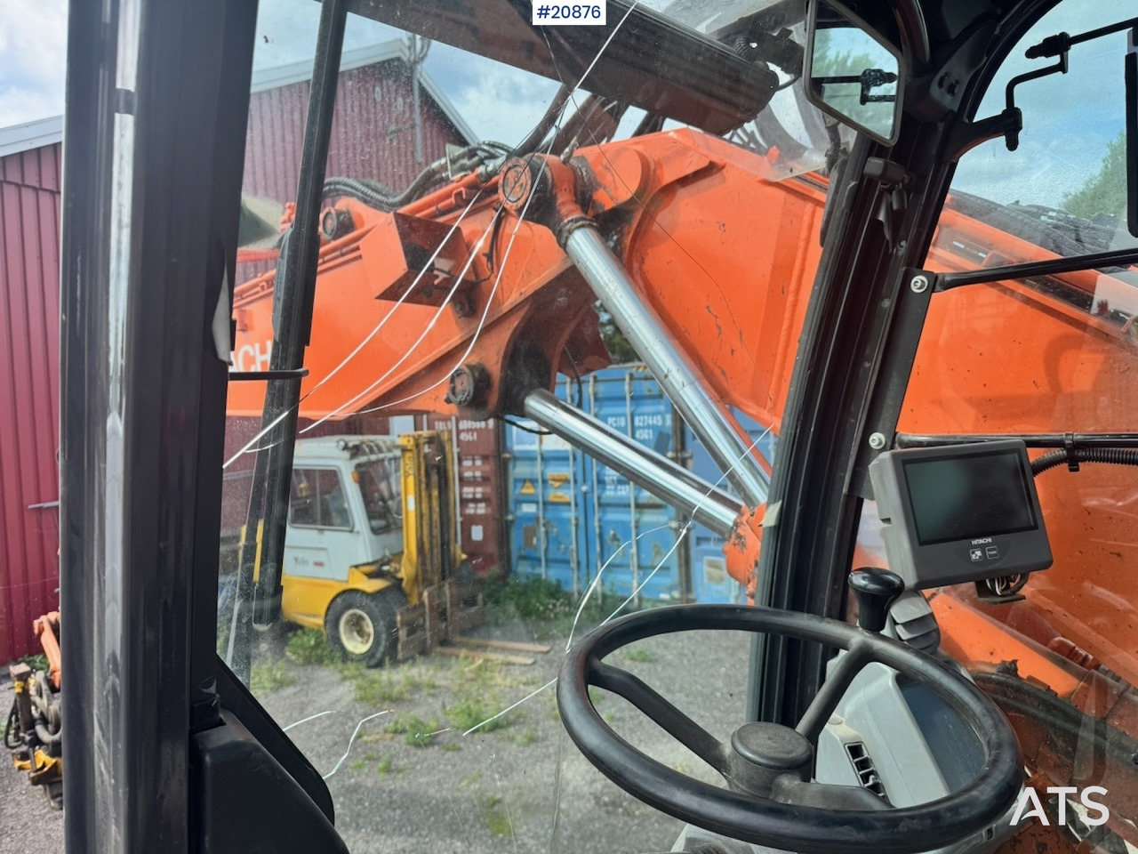 Ekskavator roda Hitachi ZX140W-5B: gambar 33