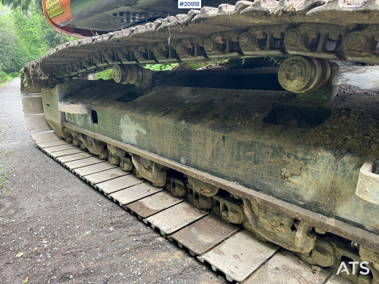 Ekskavator perayap Hitachi ZX225: gambar 10