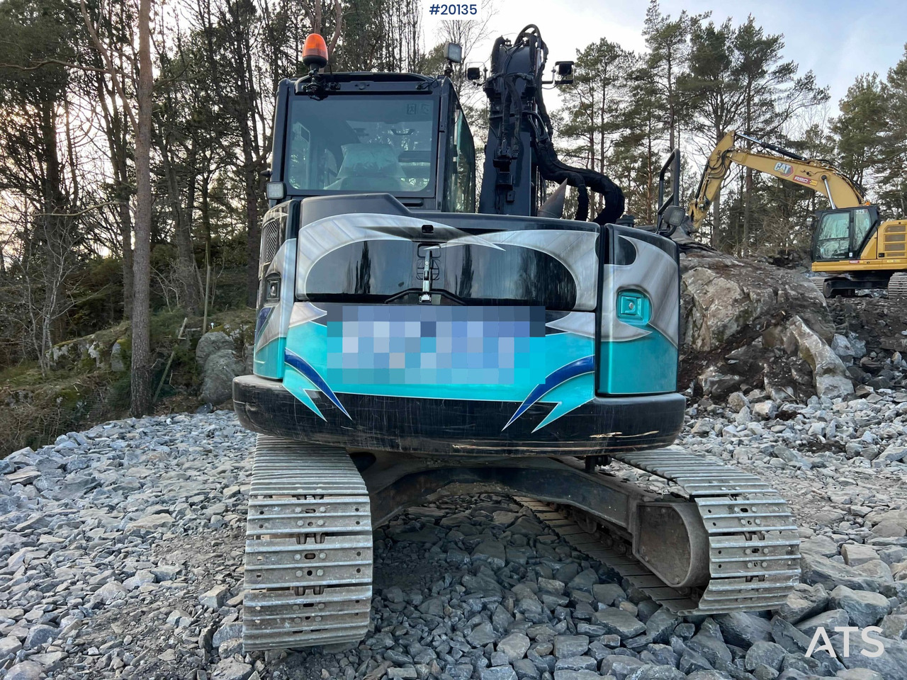 Ekskavator Hitachi ZX85US-6: gambar 8