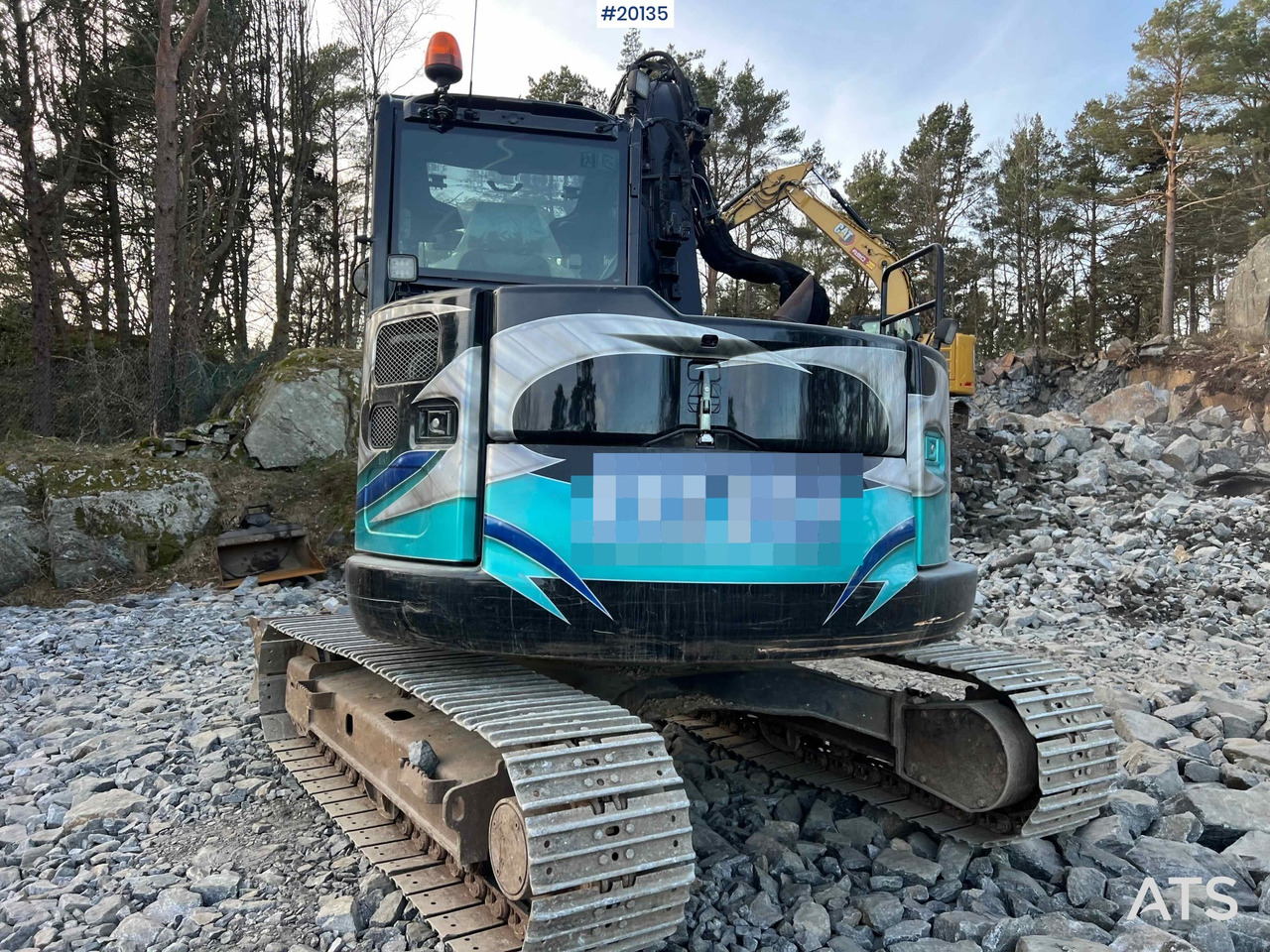 Ekskavator Hitachi ZX85US-6: gambar 9