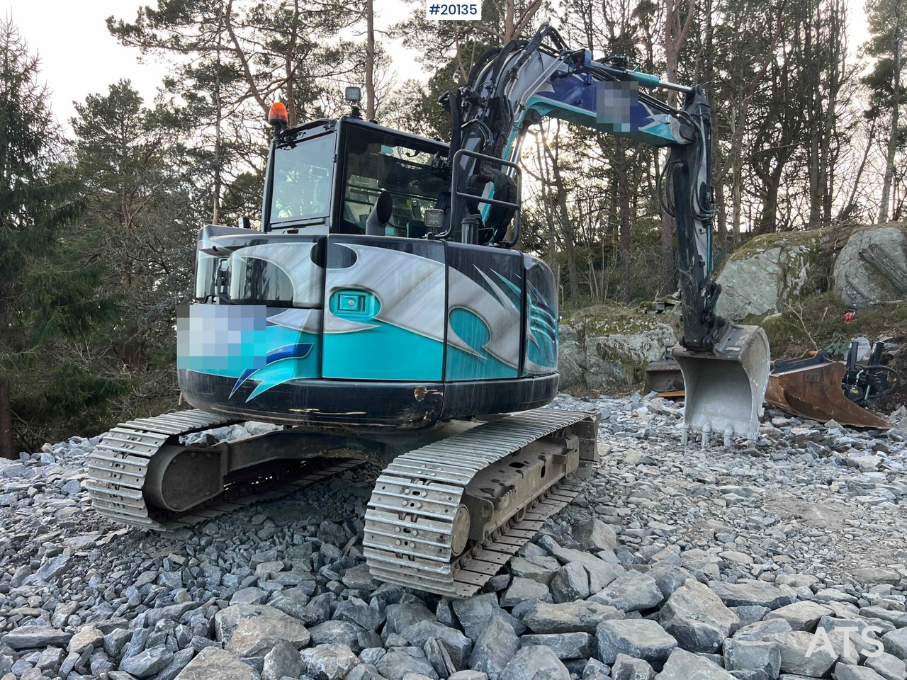 Ekskavator Hitachi ZX85US-6: gambar 12