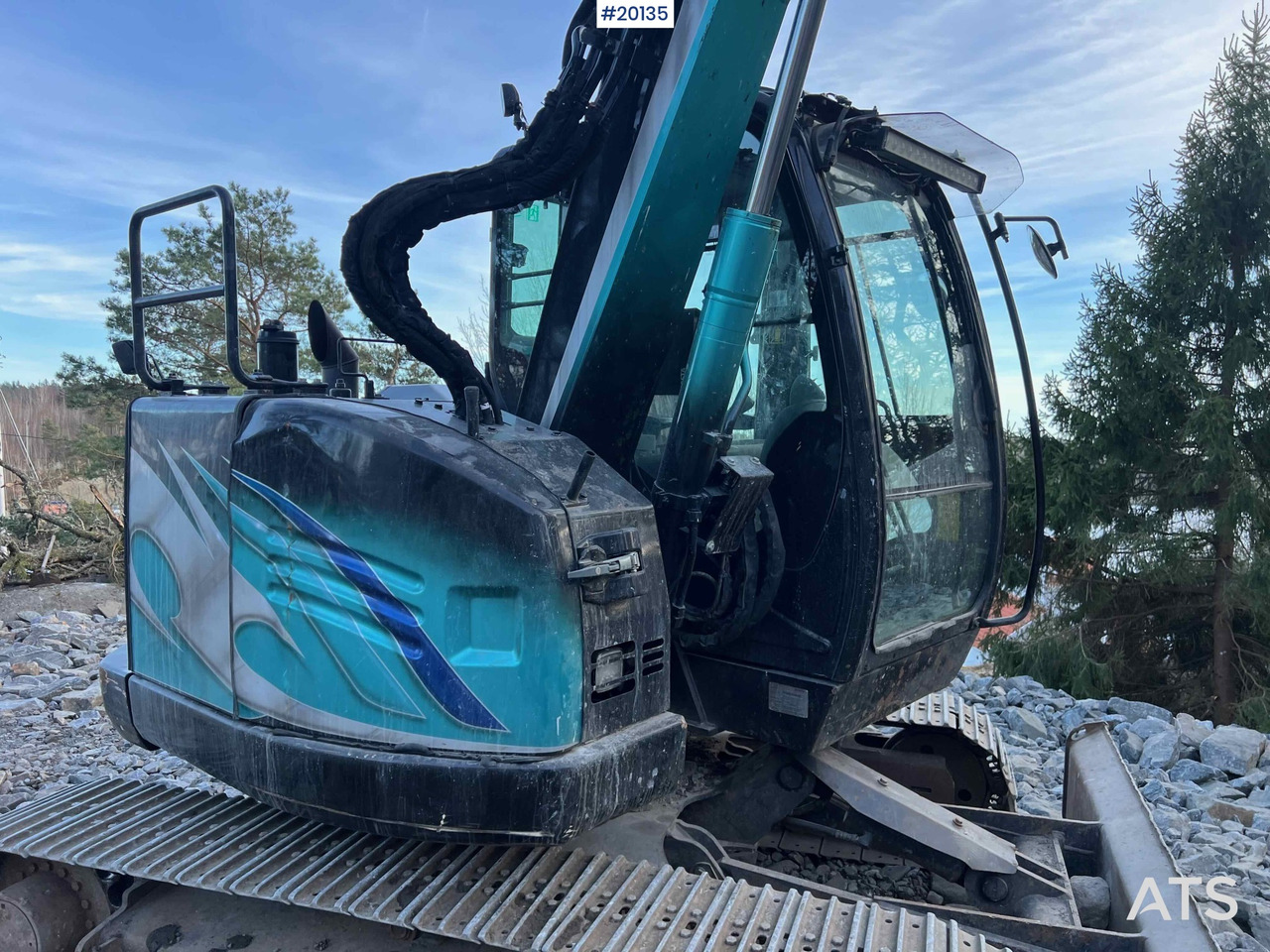 Ekskavator Hitachi ZX85US-6: gambar 14